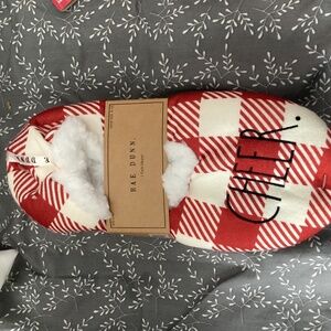 Rae Dunn cheer slippers